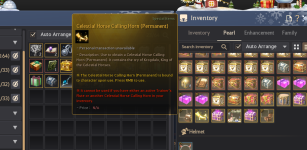 Celestial horse calling horn, permanent.png