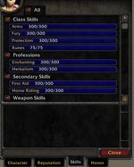 WoW SoD female warrior professions.jpg