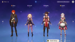 Diluc+4wep+Fischl Beidou Noelle.png
