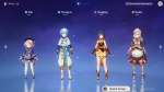 Qiqi+Noelle+Chongyun+Xiangling EU 1.png