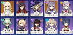 Keqing + Fiscl + Barbara + Beidou + Xiangling + Noele.png