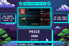 80s Retro Synthwave Pixel Video Game Store Thank You Card.png