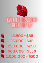 call of dragons Gem top up.png