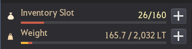 zerker weight and inv slots.png