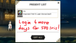 500 Iris left for Argo 2 loggin bonuses.png