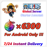 optc account Android 6300 gems.png